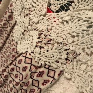 Crochet and Lace Dress